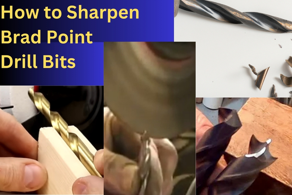 sharpen brad point drill bits