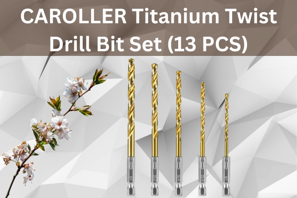 titanium drill bit set
